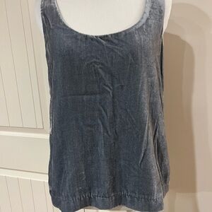 J. Crew Charcoal Velvet Camisole